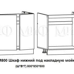 ЛИЗА-2 Кухонный гарнитур 1,6 Белый глянец холодный в Златоусте - zlatoust.mebel24.online | фото 6