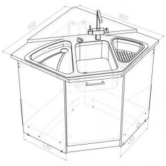 Кухонный гарнитур Ноктюрн оптима 1800х2400 мм в Златоусте - zlatoust.mebel24.online | фото 17