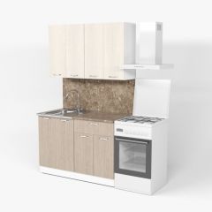Кухонный гарнитур Ольга лайт 1 1200 мм в Златоусте - zlatoust.mebel24.online | фото 4