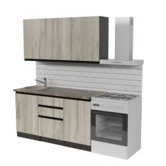 Кухонный гарнитур Равенна нормал 1500 мм в Златоусте - zlatoust.mebel24.online | фото 4