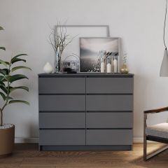 МОРИ МК 1200.8 Комод (графит) в Златоусте - zlatoust.mebel24.online | фото