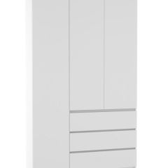 МОРИ МШ 1200.1 Шкаф (белый) в Златоусте - zlatoust.mebel24.online | фото 2