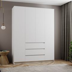 МОРИ МШ 1600.1 Шкаф (белый) в Златоусте - zlatoust.mebel24.online | фото