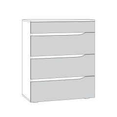 Муссон спальня (модульная) в Златоусте - zlatoust.mebel24.online | фото 17