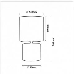 Настольная лампа декоративная Lucide Greasby 47502/81/38 в Златоусте - zlatoust.mebel24.online | фото 4