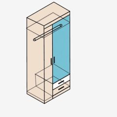 НИКА Н10з Шкаф для одежды в Златоусте - zlatoust.mebel24.online | фото 4