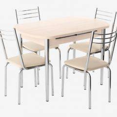 Комплект Вегас (стол+4 стула) в Златоусте - zlatoust.mebel24.online | фото 1
