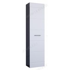 Пенал Ненси 400 (Венге/Белый глянец) в Златоусте - zlatoust.mebel24.online | фото