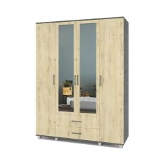 ЕВА Шкаф 4-х дверный Е43 в Златоусте - zlatoust.mebel24.online | фото 7