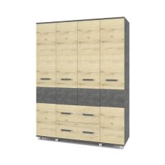 ВИОРА Шкаф 4-х дверный В43 в Златоусте - zlatoust.mebel24.online | фото 5