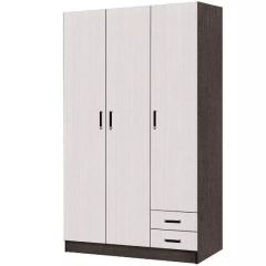 Шкаф распашной Эконом (Венге/Дуб Белфорд) в Златоусте - zlatoust.mebel24.online | фото