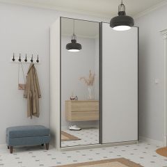 Шкаф-купе 1400 серии SOFT D1+D3+B2+PL1 (2 ящика+1штанга) профиль «Графит» в Златоусте - zlatoust.mebel24.online | фото 4