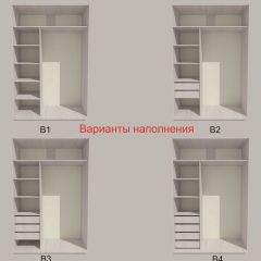 Шкаф-купе 1500 серии SILVER S4+S3Z+B2+PL1 (2 ящика+1 штанга) профиль «Серебро» в Златоусте - zlatoust.mebel24.online | фото 5