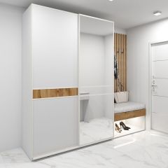 Шкаф-купе 1800 серии SOFT D6+D4+B2+PL2 (2 ящика+1штанга+1 полка) профиль «Капучино» в Златоусте - zlatoust.mebel24.online | фото 5