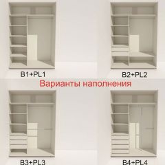 Шкаф-купе 1800 серии SOFT D6+D4+B2+PL2 (2 ящика+1штанга+1 полка) профиль «Капучино» в Златоусте - zlatoust.mebel24.online | фото 7