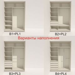 Шкаф-купе 1800 серии SOFT D8+D2+B2+PL4 (2 ящика+F обр.штанга) профиль «Капучино» в Златоусте - zlatoust.mebel24.online | фото 4
