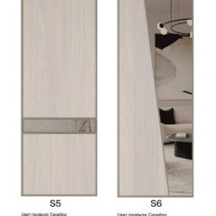 Шкаф-купе 1950 серии SILVER S3+S1+S4 B22+PL3 (по 2 ящика лев/прав+2 штанги) профиль «Серебро» в Златоусте - zlatoust.mebel24.online | фото 14