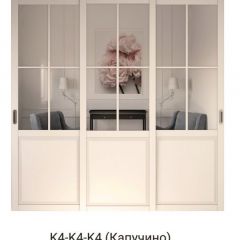 Шкаф-купе 2450 серии NEW CLASSIC K6Z+K1+K6+B22+PL1 (по 2 ящика лев/прав+1 штанга) профиль «Капучино» в Златоусте - zlatoust.mebel24.online | фото 16