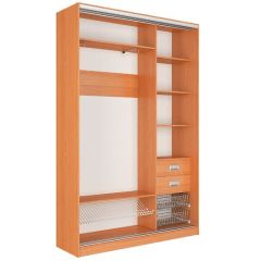 Шкаф-купе Джонни 1500 вариант 2 (Зеркало/Зеркало) в Златоусте - zlatoust.mebel24.online | фото 3