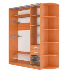 Шкаф-купе Элвис 1500 вариант 7 (Тройной ЛДСП/Тройной ЛДСП) в Златоусте - zlatoust.mebel24.online | фото 3