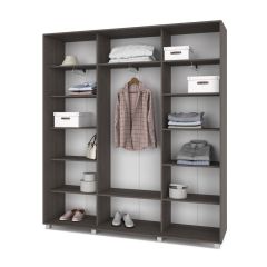 МАРТИН Шкаф-купе Анкор темный (2000*450)  М401 в Златоусте - zlatoust.mebel24.online | фото 2