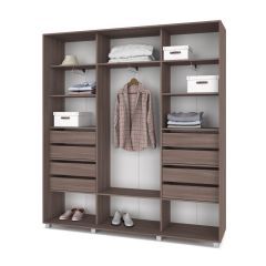 МАРТИН Шкаф-купе Шимо темный (2000*450) М401 в Златоусте - zlatoust.mebel24.online | фото 4