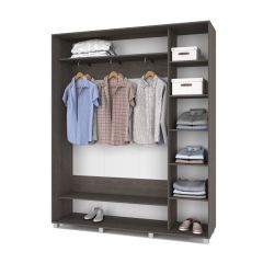 РОЛАНД Шкаф-купе Анкор темный (450*1800) Р481 в Златоусте - zlatoust.mebel24.online | фото 2