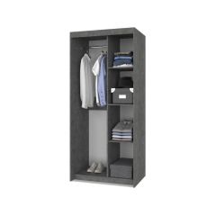 ТОМАС Шкаф-купе Камень темный - Ирландский дуб Т21 в Златоусте - zlatoust.mebel24.online | фото 2