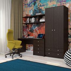 Шкаф Нина (М6) Венге в Златоусте - zlatoust.mebel24.online | фото