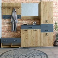 Шкаф с ящиками НКМ Бостон Секция 6 в Златоусте - zlatoust.mebel24.online | фото 2