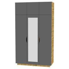Шкаф с зеркалом "Аврора (H21_M)" в Златоусте - zlatoust.mebel24.online | фото 19