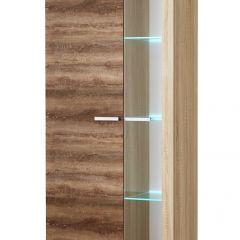 СОНАТА Шкаф ШВС-800 (Дуб сонома/Дуб сакраменто) в Златоусте - zlatoust.mebel24.online | фото