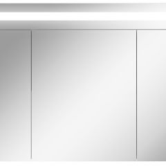 Шкаф-зеркало Аврора 100 с подсветкой LED Домино (DV8012HZ) в Златоусте - zlatoust.mebel24.online | фото