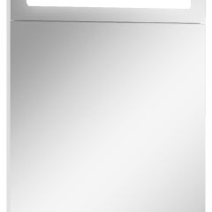 Шкаф-зеркало Аврора 55 левый с подсветкой LED Домино (DV8003HZ) в Златоусте - zlatoust.mebel24.online | фото