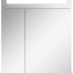 Шкаф-зеркало Аврора 60 с подсветкой LED Домино (DV8005HZ) в Златоусте - zlatoust.mebel24.online | фото 4