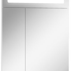 Шкаф-зеркало Аврора 60 с подсветкой LED Домино (DV8005HZ) в Златоусте - zlatoust.mebel24.online | фото