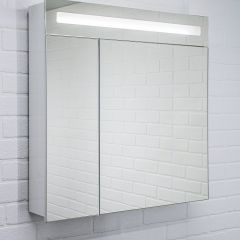 Шкаф-зеркало Аврора 65 с подсветкой LED Домино (DV8006HZ) в Златоусте - zlatoust.mebel24.online | фото 6