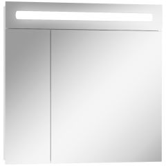 Шкаф-зеркало Аврора 70 с подсветкой LED Домино (DV8007HZ) в Златоусте - zlatoust.mebel24.online | фото