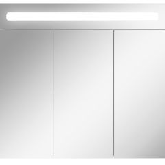 Шкаф-зеркало Аврора 80 с подсветкой LED Домино (DV8009HZ) в Златоусте - zlatoust.mebel24.online | фото 4