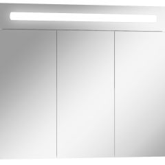 Шкаф-зеркало Аврора 80 с подсветкой LED Домино (DV8009HZ) в Златоусте - zlatoust.mebel24.online | фото 1