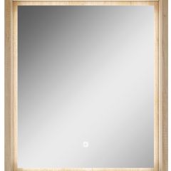 Шкаф-зеркало Nice 60 с подсветкой Домино (DN4706HZ) в Златоусте - zlatoust.mebel24.online | фото 2