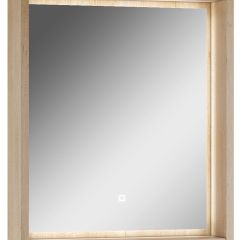Шкаф-зеркало Nice 60 с подсветкой Домино (DN4706HZ) в Златоусте - zlatoust.mebel24.online | фото