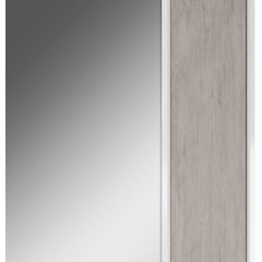 Шкаф-зеркало Uno 60 Дуб серый левый/правый Домино (DU1503HZ) в Златоусте - zlatoust.mebel24.online | фото 5