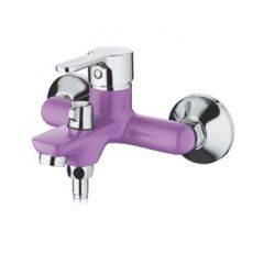 Смеситель для ванны Accoona A6367S фиолетовый в Златоусте - zlatoust.mebel24.online | фото