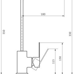 Смеситель MS-012 в Златоусте - zlatoust.mebel24.online | фото 2