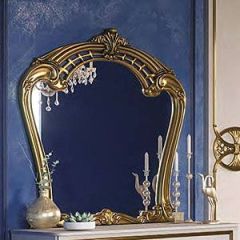 Спальня Ольга (комплект 6 дв.) беж/золото матовый в Златоусте - zlatoust.mebel24.online | фото 6