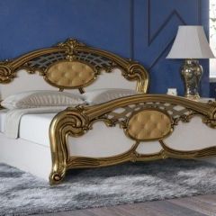 Спальня Ольга (комплект 6 дв.) беж/золото матовый в Златоусте - zlatoust.mebel24.online | фото 4