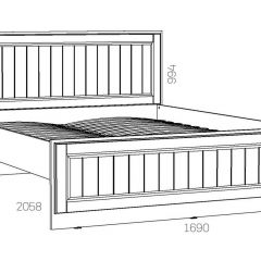 НМ 040.34 Х (1600) Кровать "Оливия" в Златоусте - zlatoust.mebel24.online | фото 2