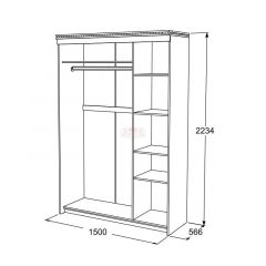 Спальный гарнитур Ольга-13 (модульный) в Златоусте - zlatoust.mebel24.online | фото 23