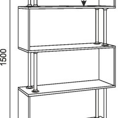 Стеллаж Зигзаг-2 в Златоусте - zlatoust.mebel24.online | фото 4